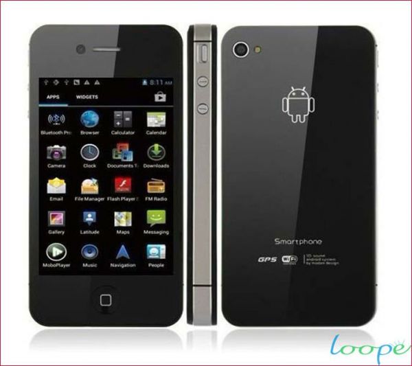 Celular Android 2.2 Hero H2000 Hiphone 4 Wi-fi Gps 2chips Tv